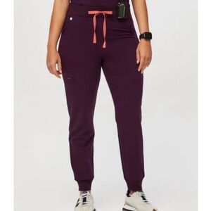 women's Deep Purple Zamora™ High Waisted - Jogger Scrub Pants